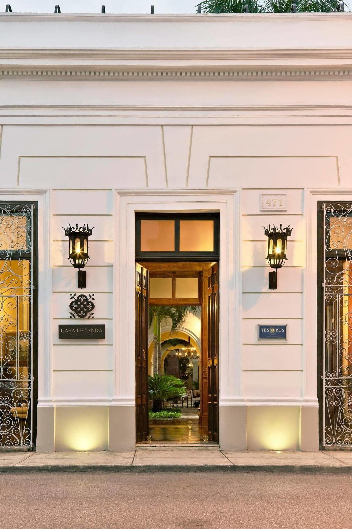 Casa Lecanda Boutique Hotel Мерида Экстерьер фото